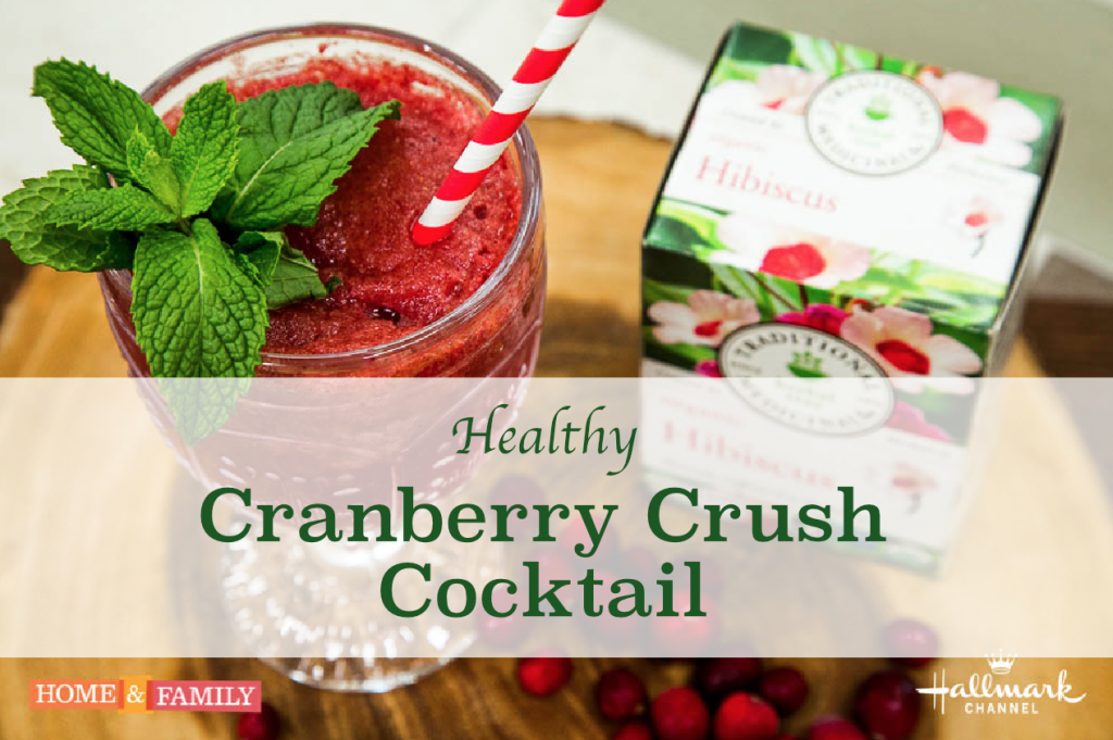 Cranberry Crush Cocktail Sophie Uliano