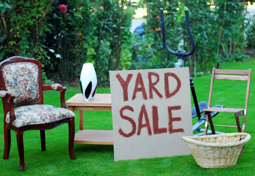 yard sales near me