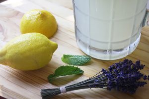 Lavender Mint & Basil Lemonade