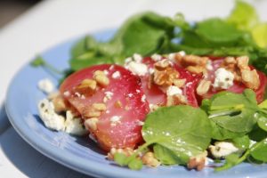 Roasted Beet Watercress Salad