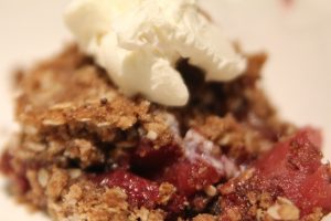 Blackberry Pear Crisp