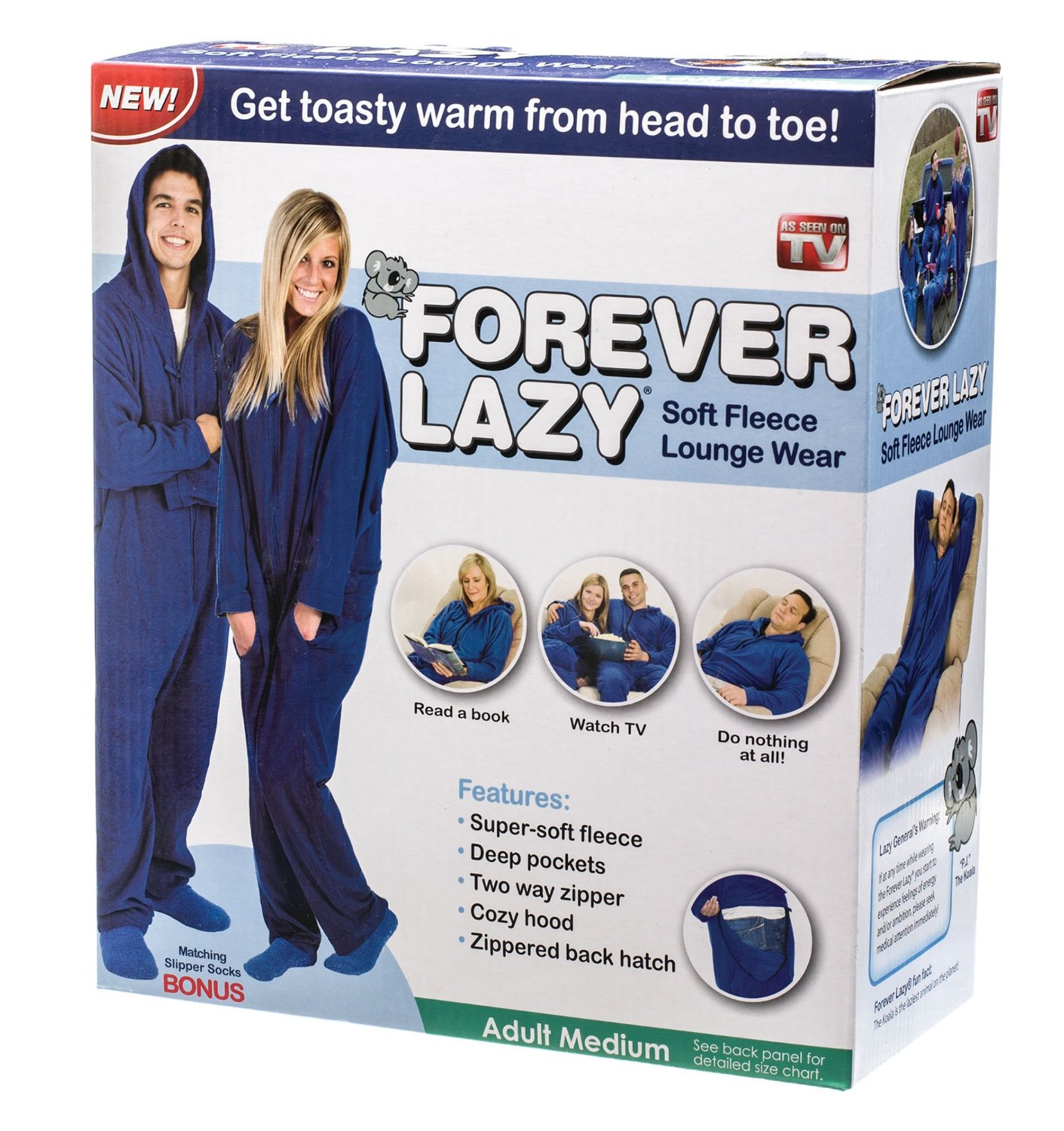 Forever Lazy Size Chart