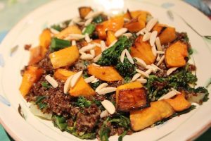 Hearty Warm Quinoa Salad