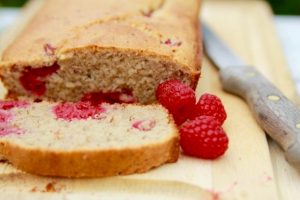 Vanilla Raspberry Gluten-Free Coffee Cake