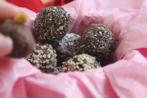 Rose Chocolate Truffles