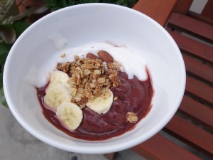 Acai Granola Breakfast Bowl