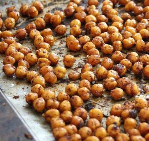 Spicy Vegan Chickpea Nibbles