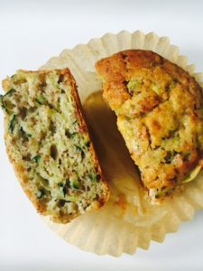 Spiced Zucchini Muffins