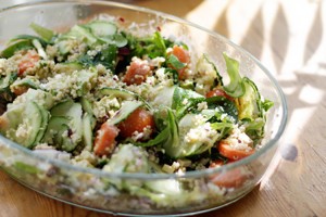 Red Quinoa Salad - The Perfect Lunch