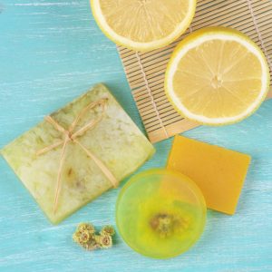 DIY Lemony Glycerin Soap