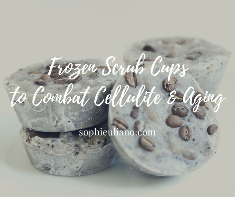 Frozen Scrub Cups to Combat Cellulite & Aging