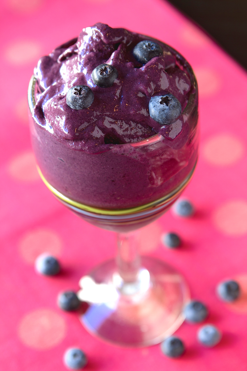 Acai Triple Berry Ice Cream - Sophie Uliano