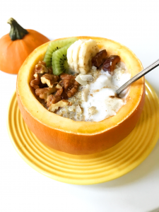 pumpkin coconut quinoa porridge