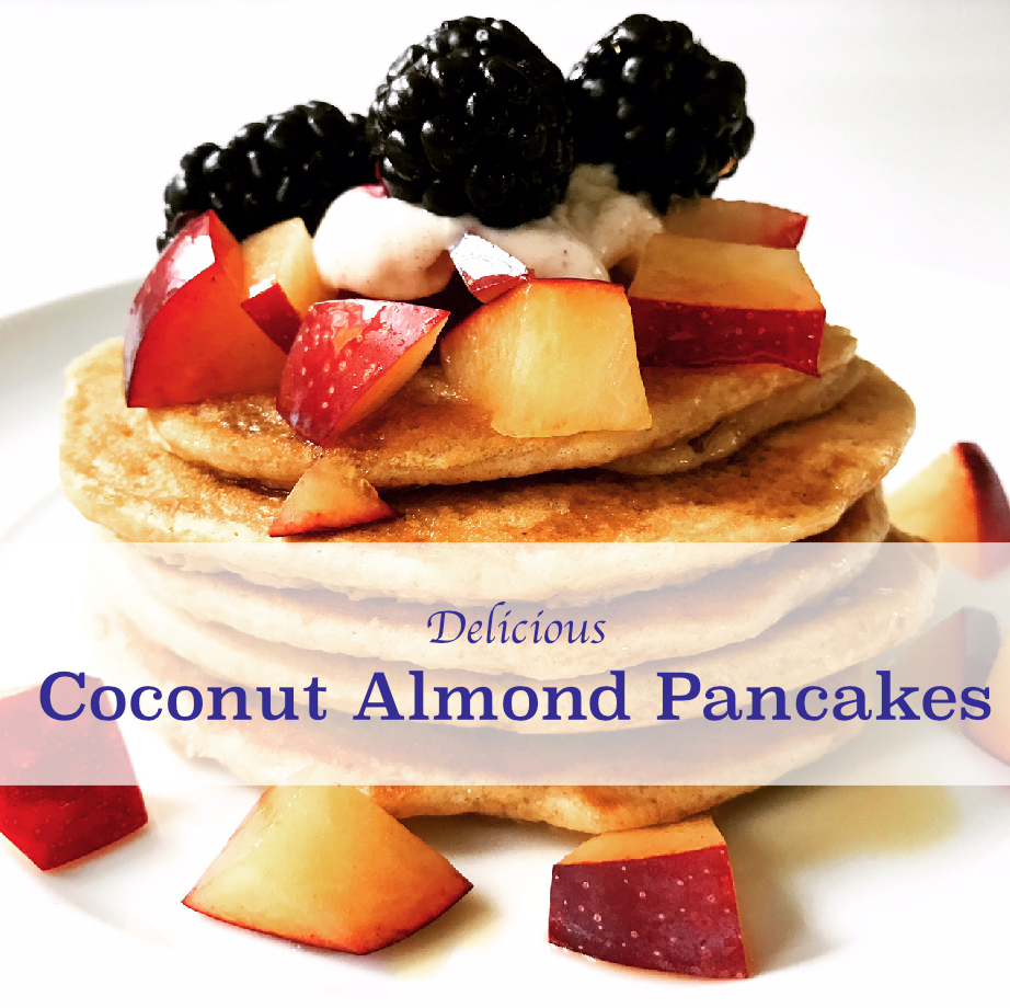 Coconut Almond Pancakes