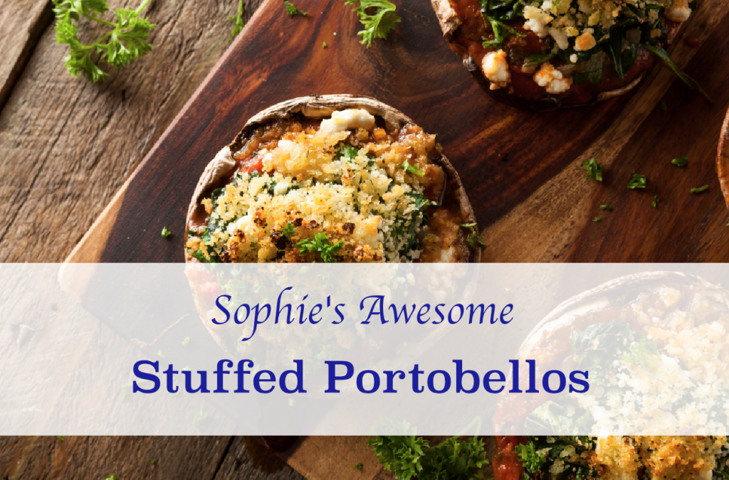 Sophie's Awesome Stuffed Portobellos