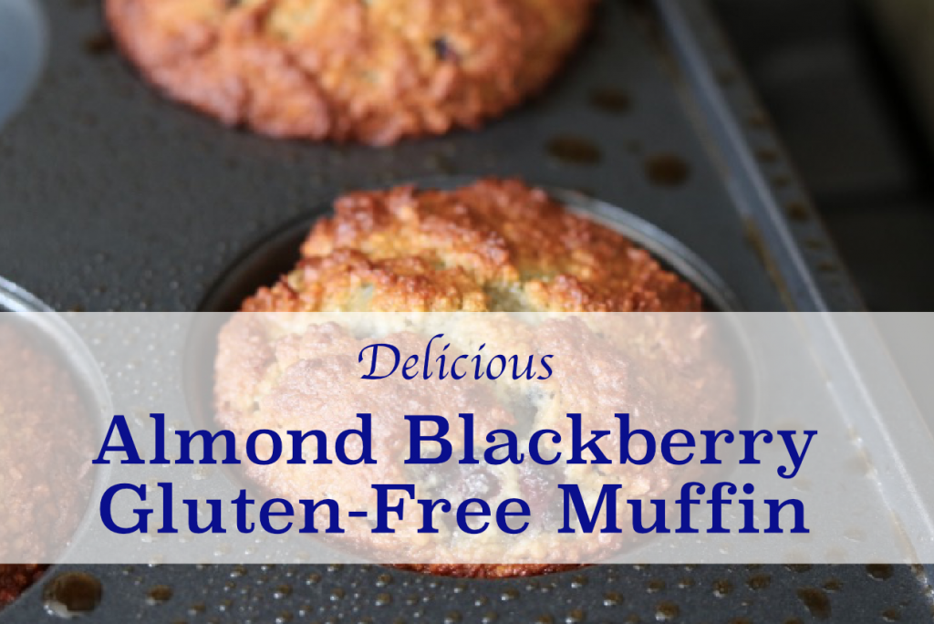 Almond Blackberry Gluten-Free Muffin