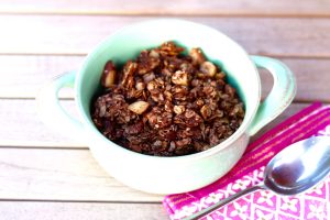 chocolate super food granola