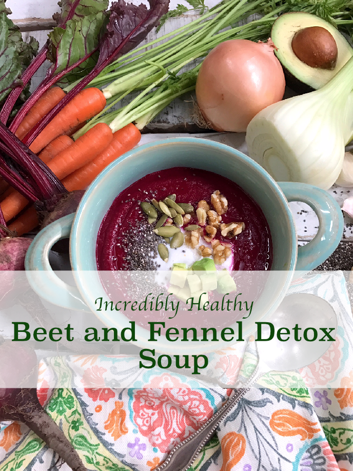 Beet and Fennel Detox Soup