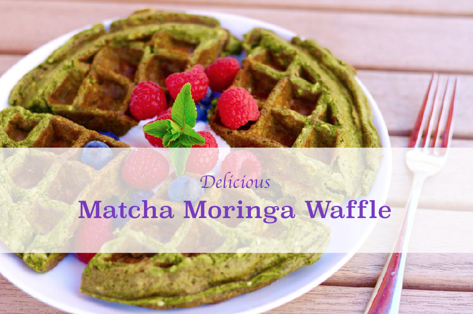 Matcha Moringa Waffle