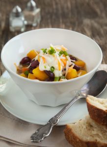 black bean and butternut squash chili