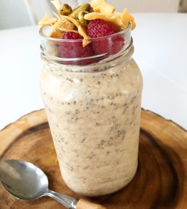 Coconut Chia Overnight Oats