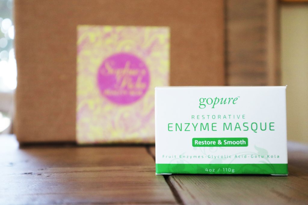 goPure Restorative Enzyme Mask