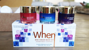 Cream Mask Trio Travel Set by When Beauty