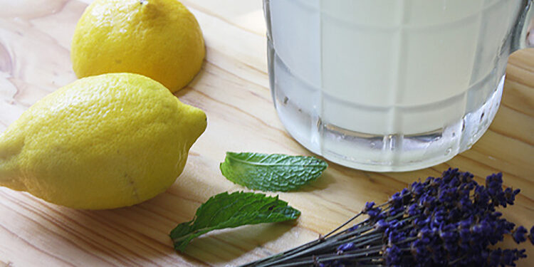 Lavender Mint & Basil Lemonade