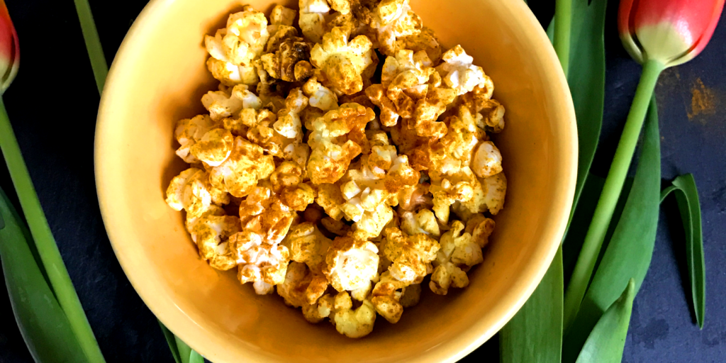 Tasty Turmeric Popcorn