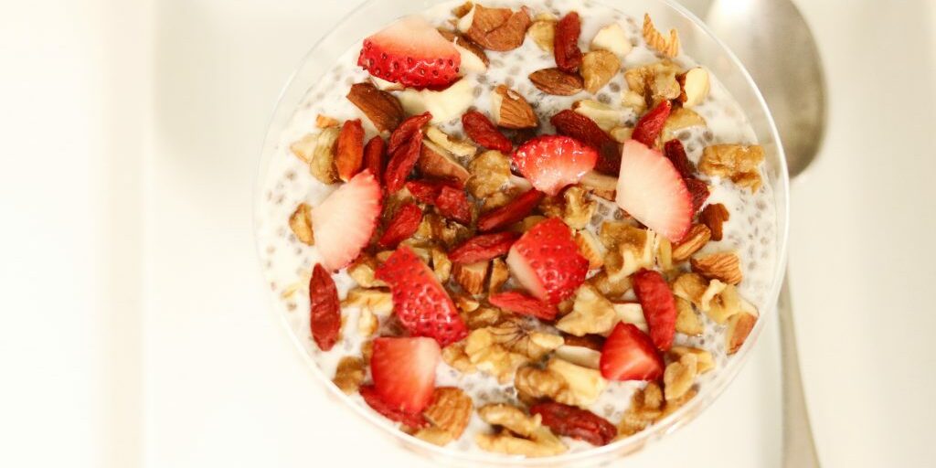 Strawberry Chia Breakfast Bowl