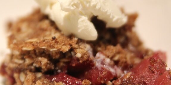 Blackberry Pear Crisp