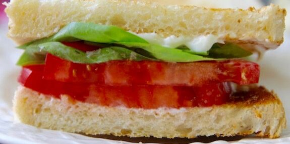 Perfect Tomato Sandwich